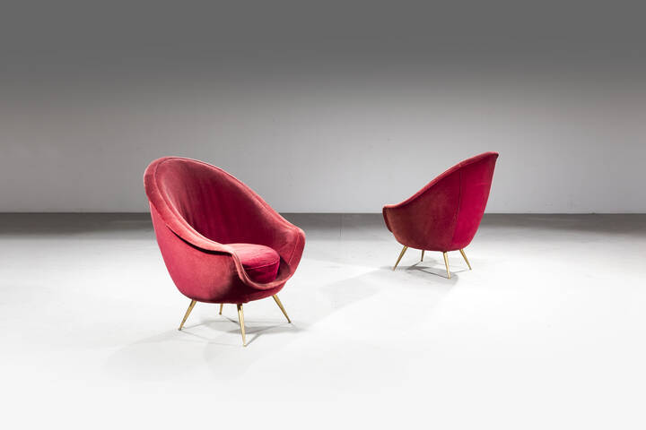 PRODUZIONE ITALIANA - Coppia di poltrone