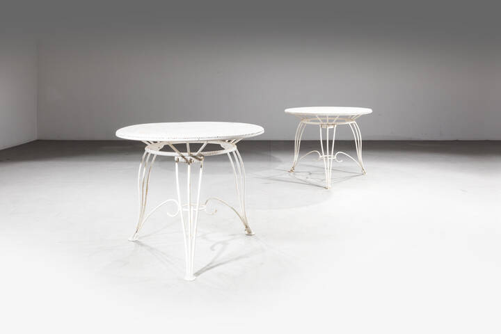 PRODUZIONE ITALIANA - Coppia di tavoli