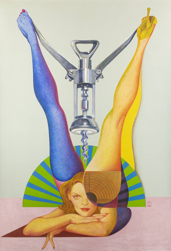 HEINZ ANGER - 'Corkscrewer'