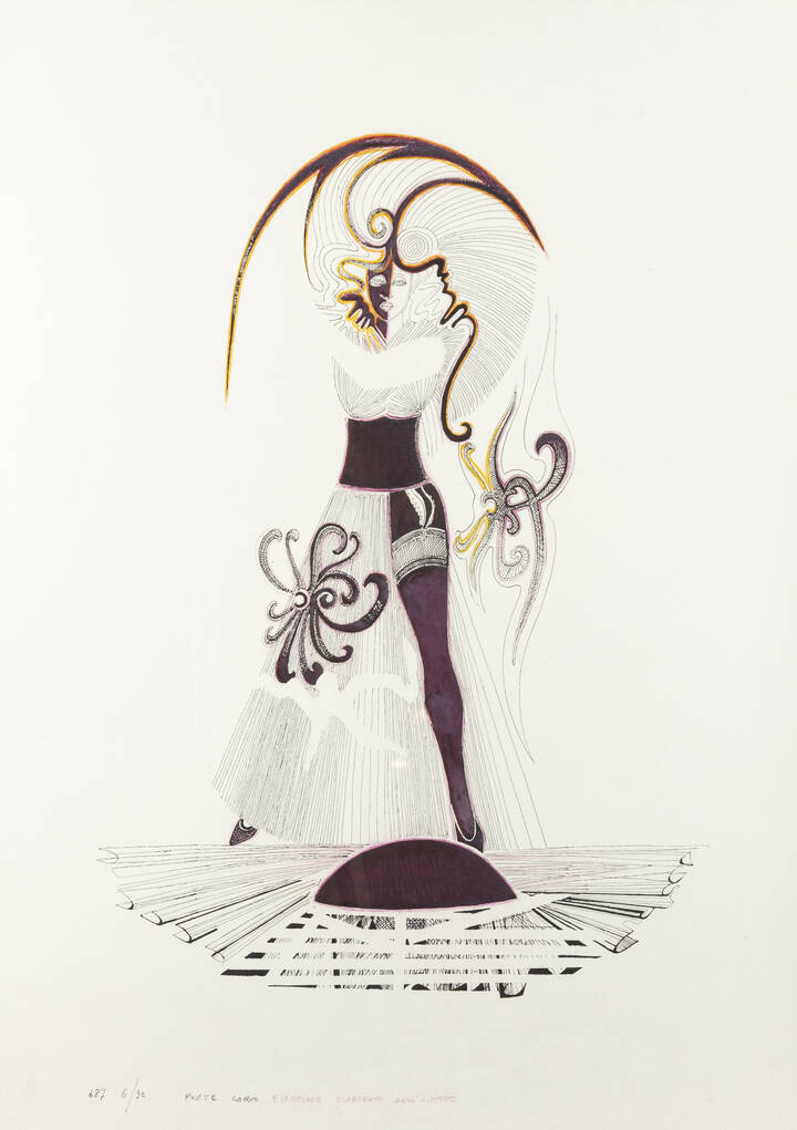 PONTE CORVO (Raffaele Pontecorvo) - 'Senza titolo'