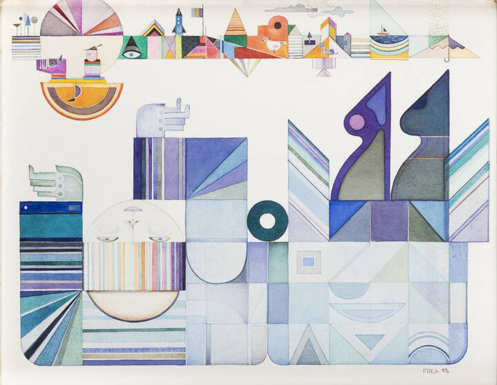 ROMANO FREA - 'Senza titolo' 1976