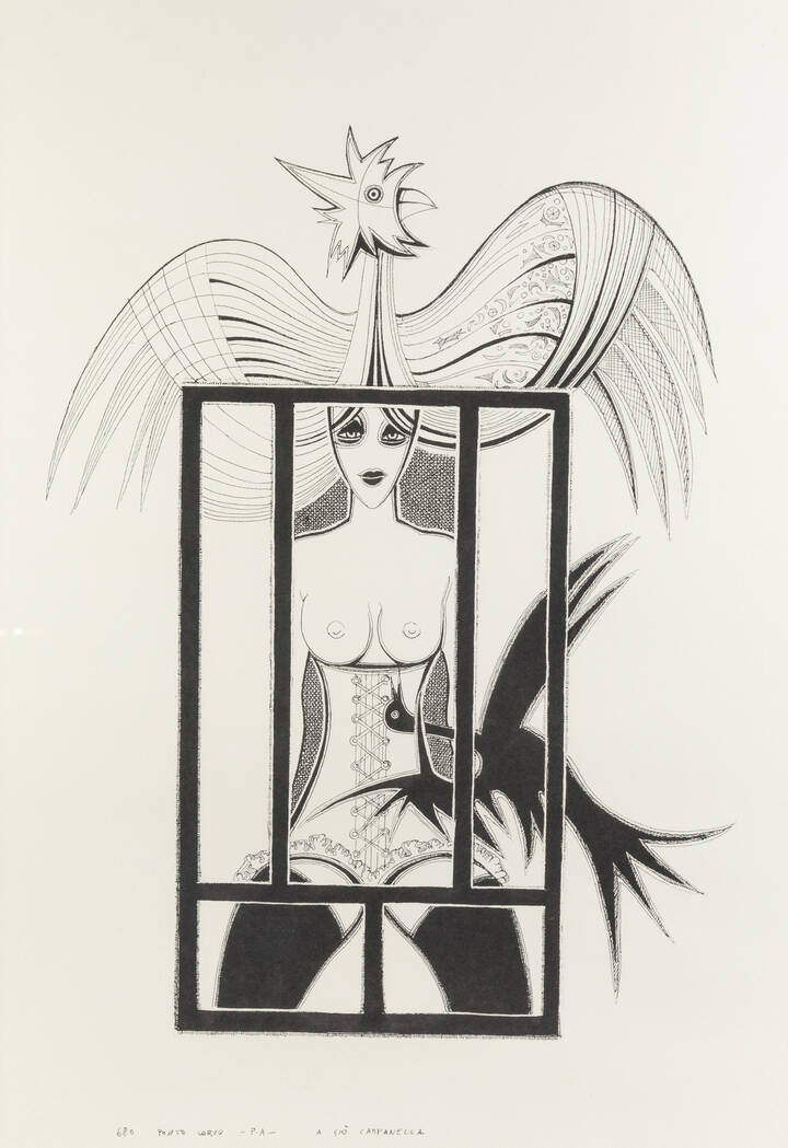 PONTE CORVO (Raffaele Pontecorvo) - 'Senza titolo'