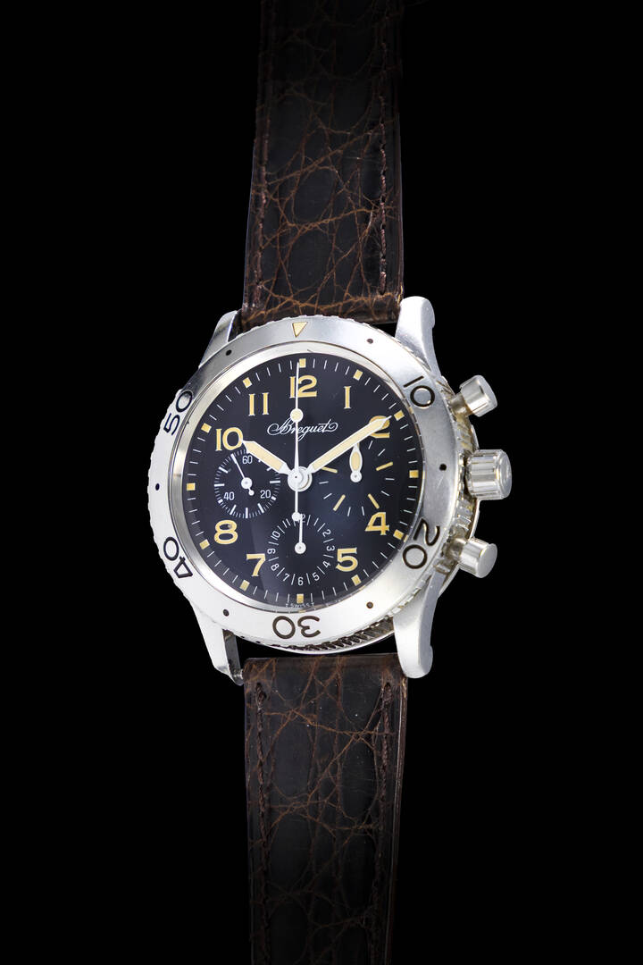 BREGUET - Mod. 'Aeronavale Type XX Chronograph', ref.3800, anni '90