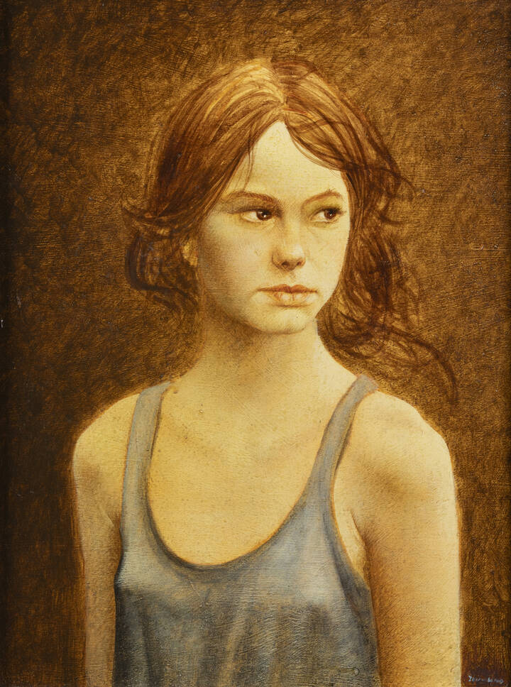 WALTHER JERVOLINO - 'Studio di fanciulla'