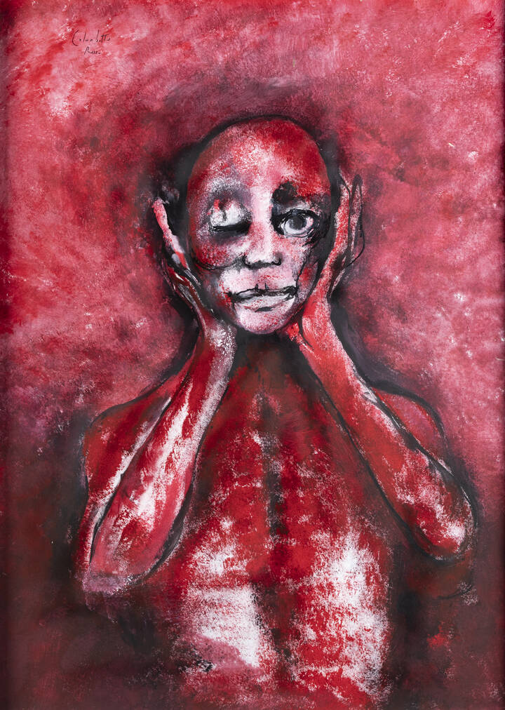 ENRICO COLOMBOTTO ROSSO - 'Senza titolo'