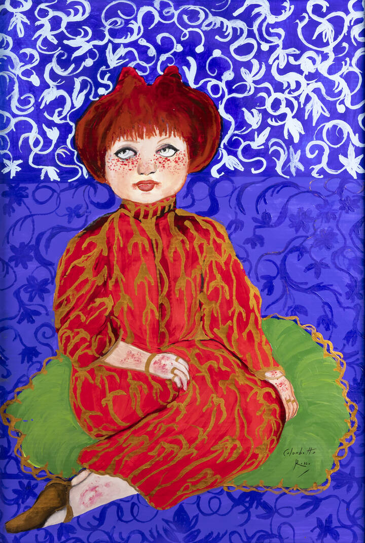 ENRICO COLOMBOTTO ROSSO - 'Senza titolo'