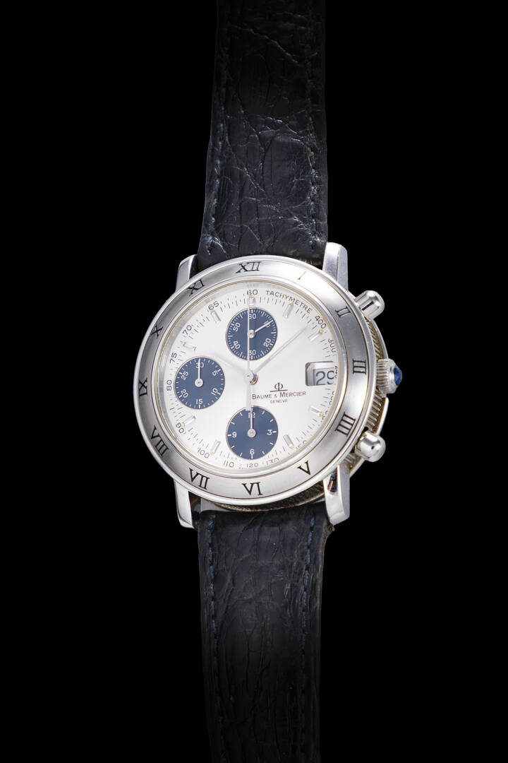 BAUME & MERCIER - Mod. 'Transpacific', ref. 6104.000.2, anni '90