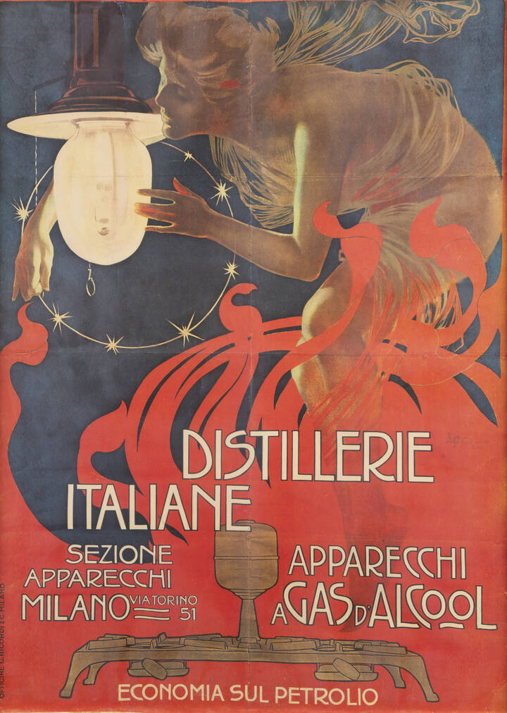 MANIFESTO - 'Distillerie italiane'