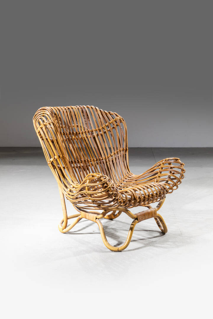 FRANCO ALBINI - Poltrona mod. Gala (variante)