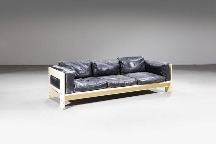 AFRA E TOBIA SCARPA - Divano a tre posti mod. Bastiano