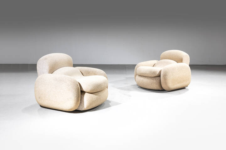 PRODUZIONE ITALIANA - Coppia di poltrone