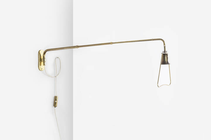 PRODUZIONE ITALIANA - Lampada da parete estendibile