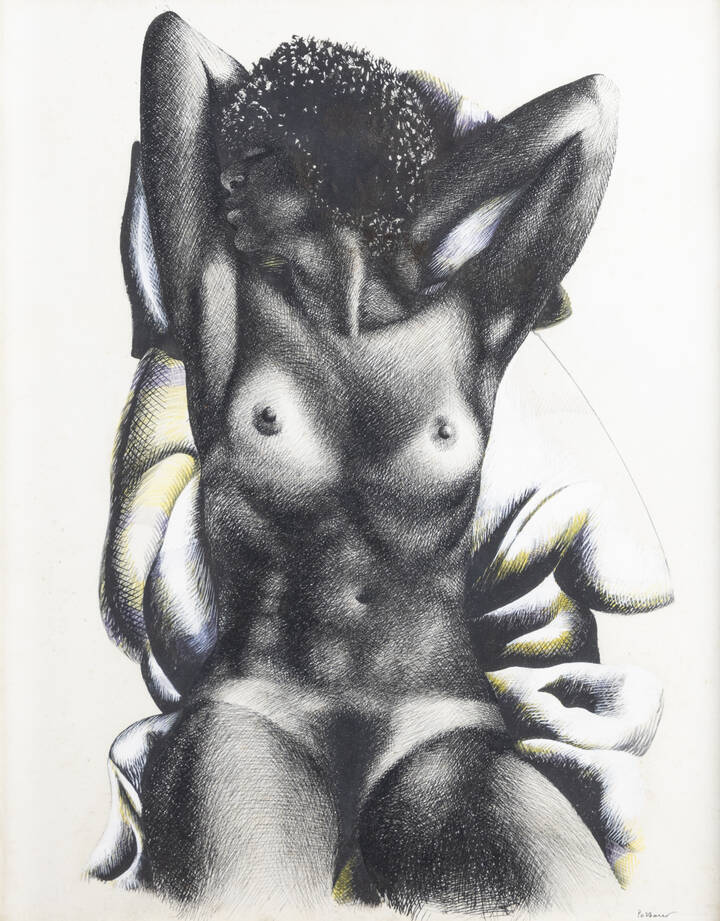 GIACOMO PORZANO - 'Blanco y negro sui cuscini' 1977