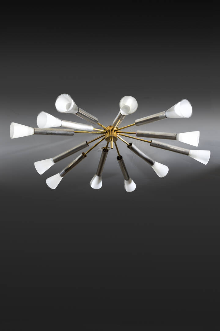 REGGIANI - Lampadario a dodici luci