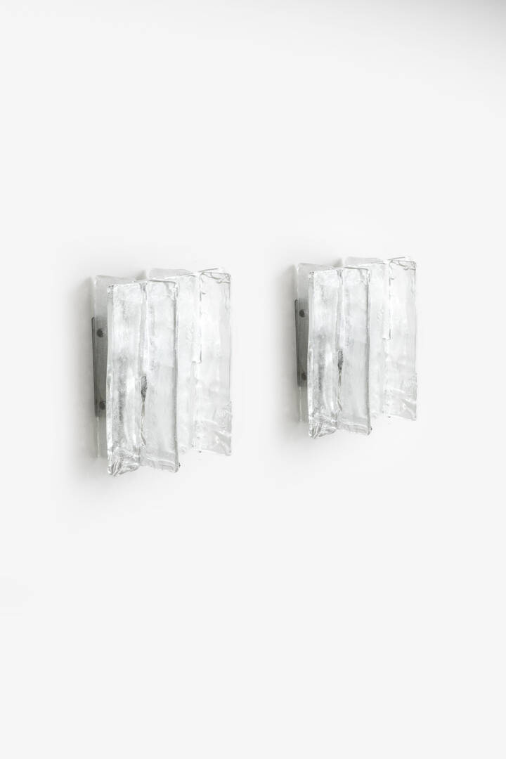 CARLO NASON - Coppia di appliques 