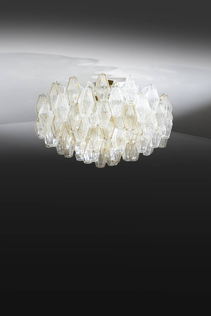 VENINI - Lampada a sospensione mod. Poliedri