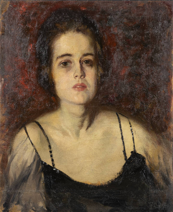 FILIPPO OMEGNA - 'Ritratto femminile'