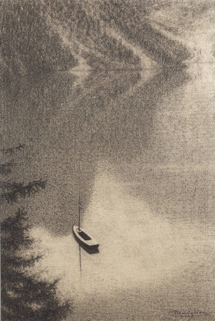 MARIO REVIGLIONE - 'Mattino' Lago di Brajes 