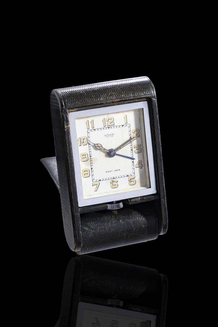 LE COULTRE - Mod. “Sveglia da viaggio“, anni '40