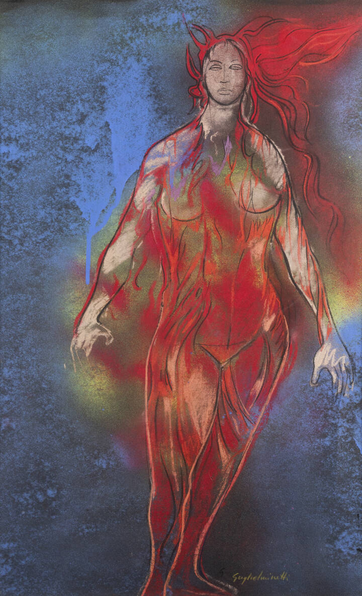 EUGENIO GUGLIELMINETTI - 'Figura '
