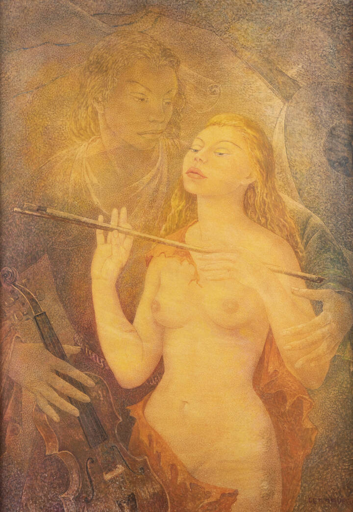 GEMMA VERCELLI - 'Ritratto di donne con strumenti musicali'