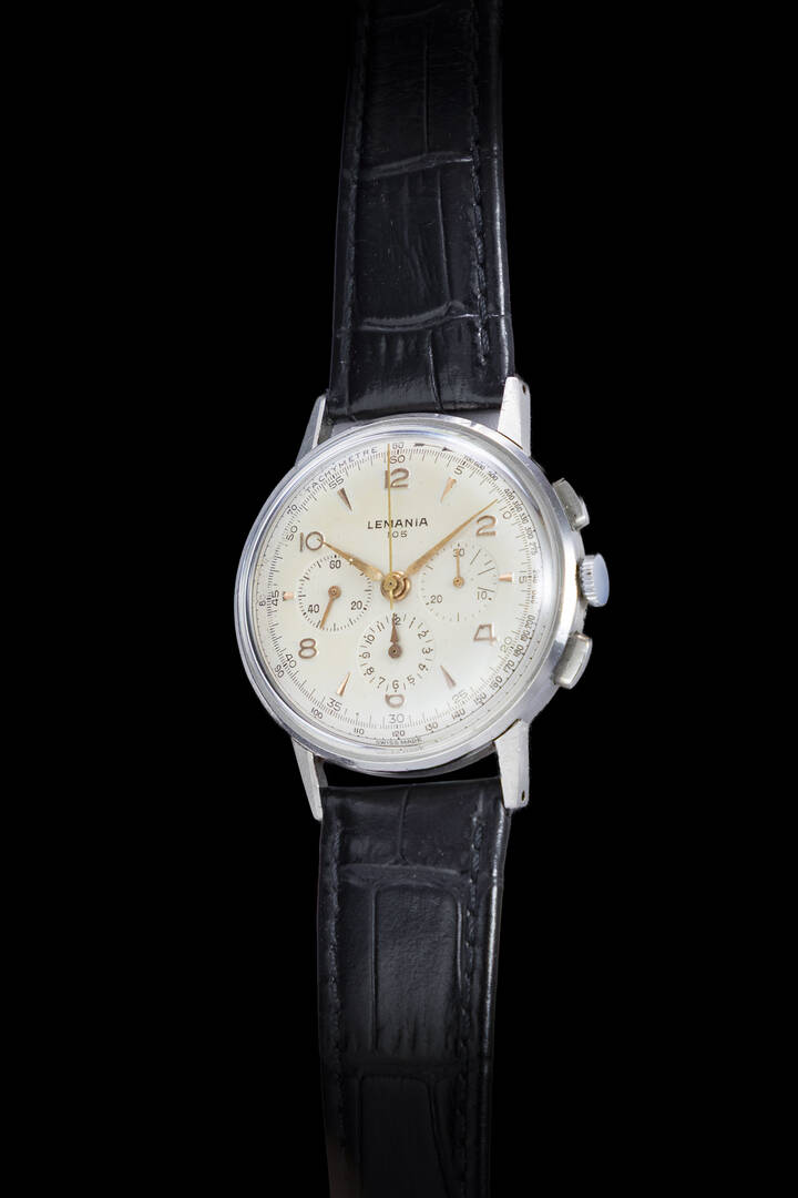 LEMANIA - Mod. “105 chrono“, ref.183, anni '60