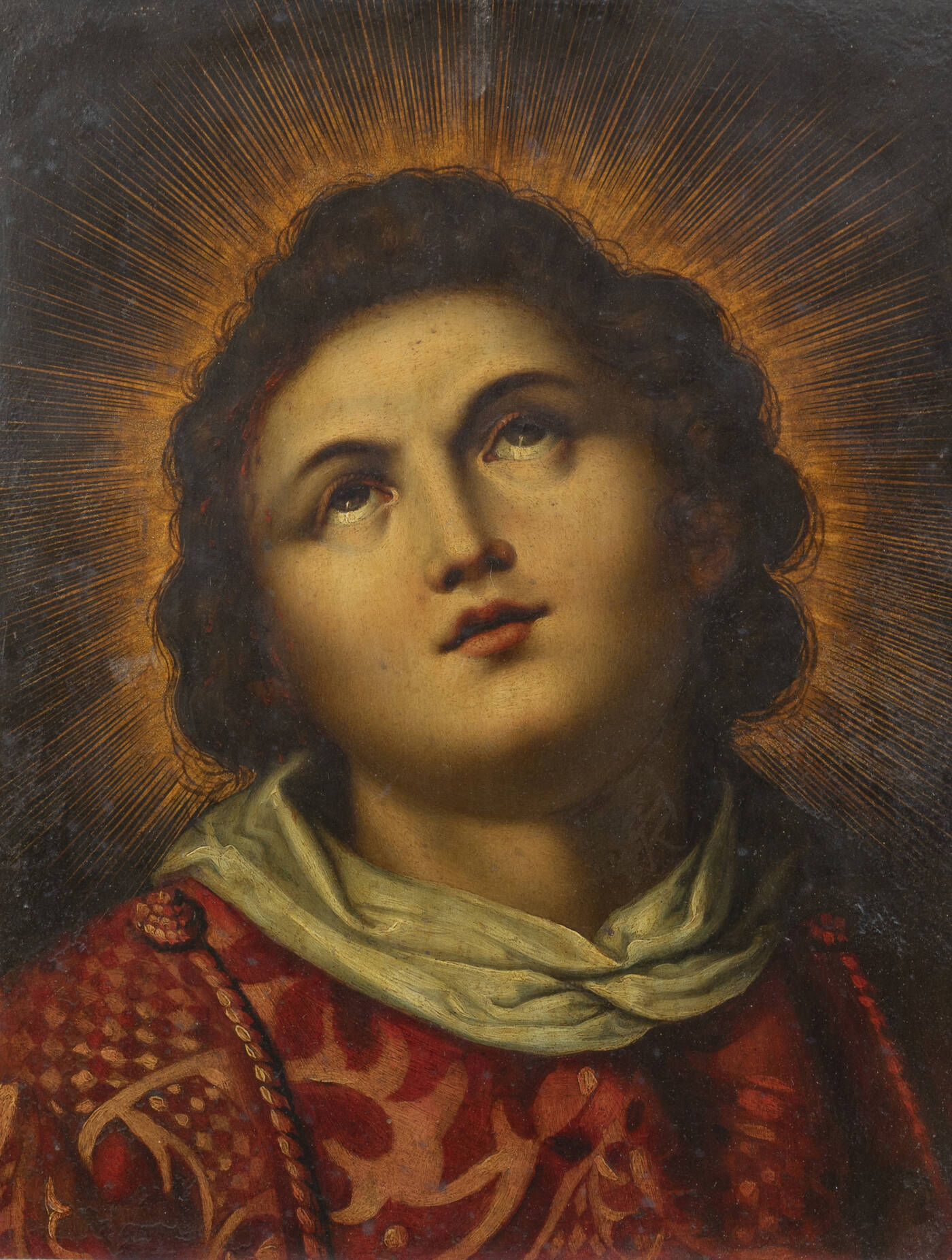 PITTORE ANONIMO - 'Santo' XVII secolo