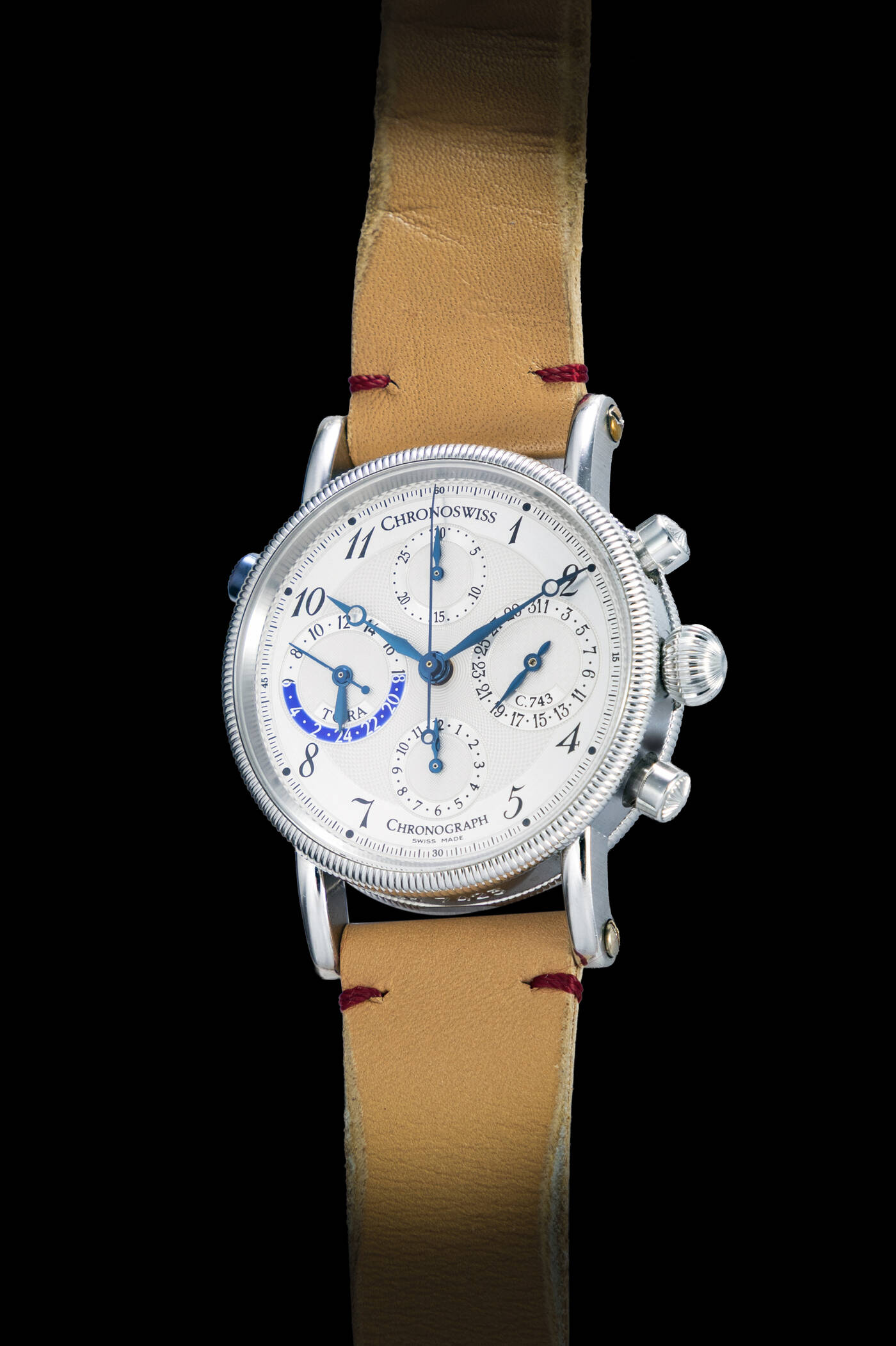 CHRONOGRAPHE SUISSE - Mod. 'Tora dual time', ref. CH7423, anni '90