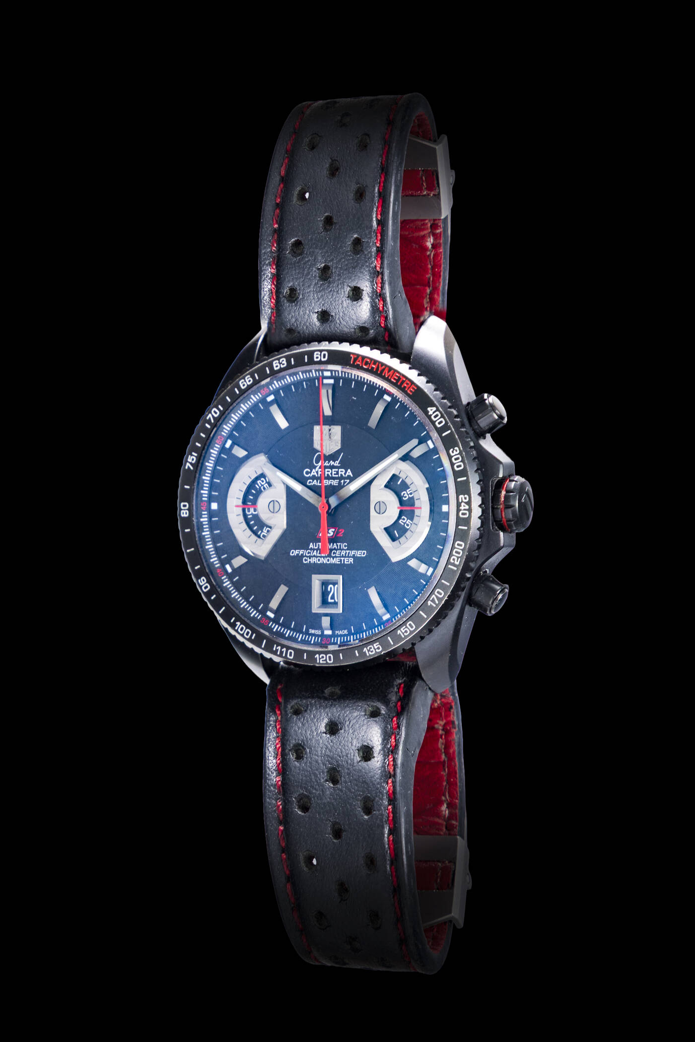 TAG HEUER - Mod. “Grand Carrera Cal.17 RS”, ref. CAV511A, serie recente