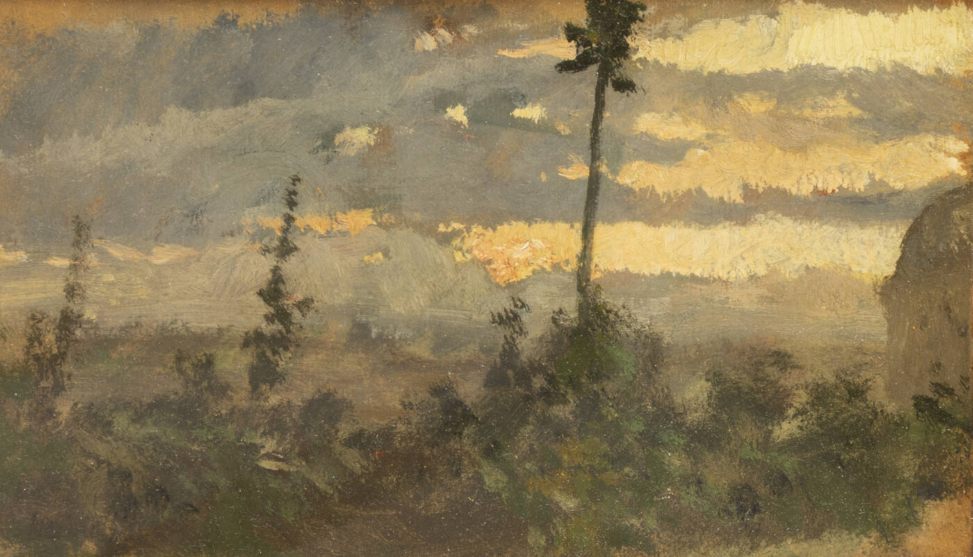 MICHETTI FRANCESCO PAOLO (attribuito) - 'Paesaggio'