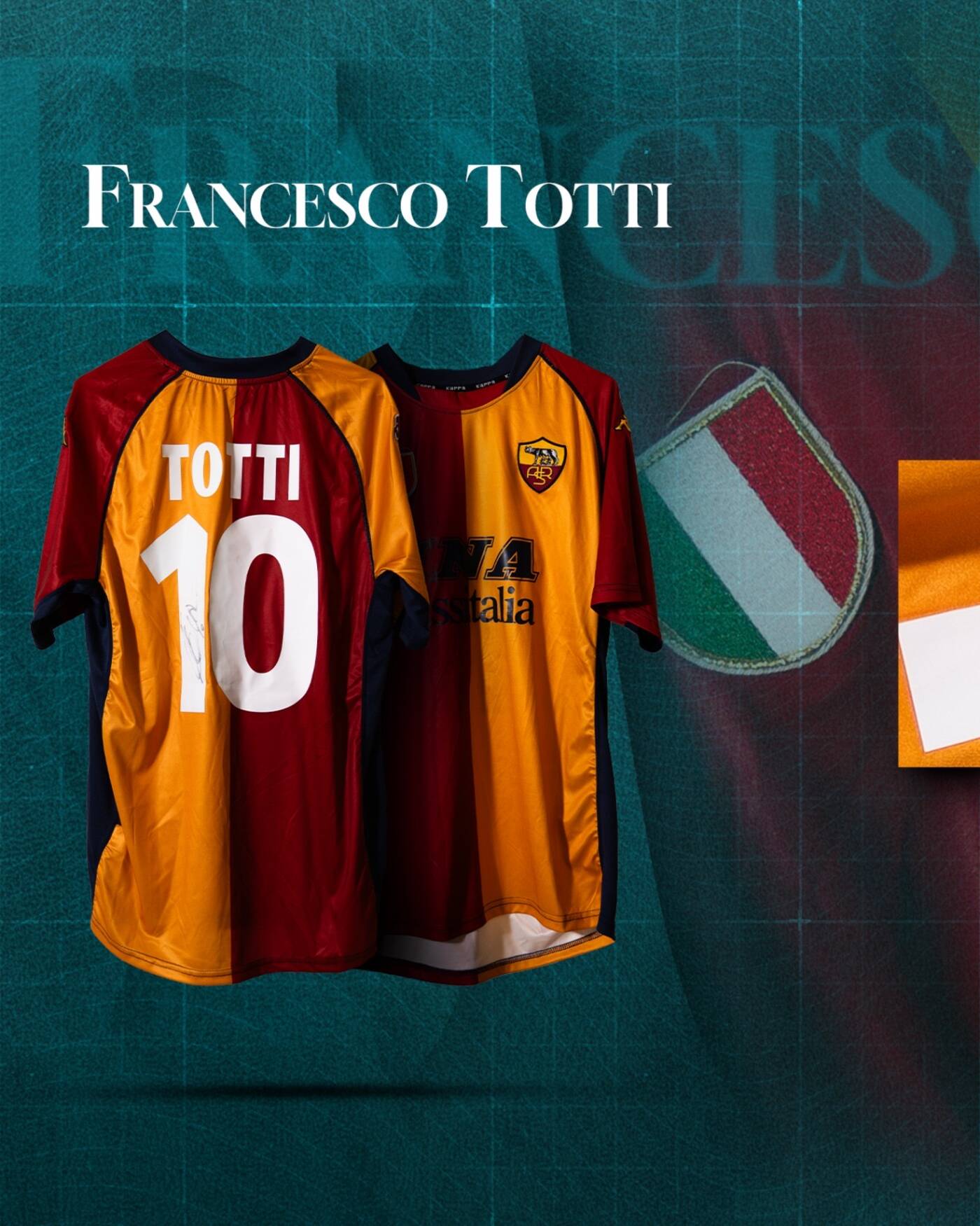 MAGLIA DI FRANCESCO TOTTI 