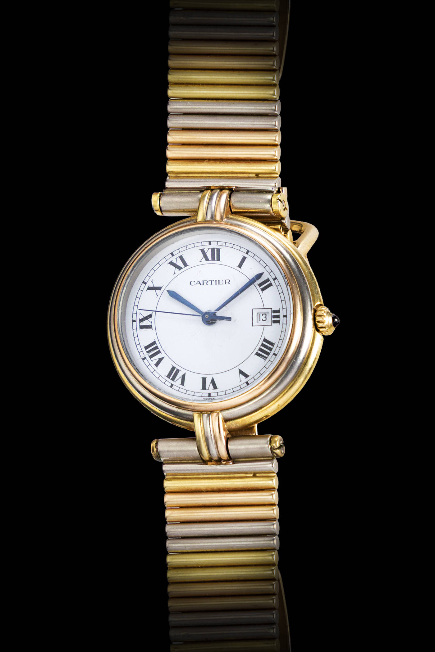 CARTIER - Mod. 'Vendome Trinity XL', ref. 83952, anni '80