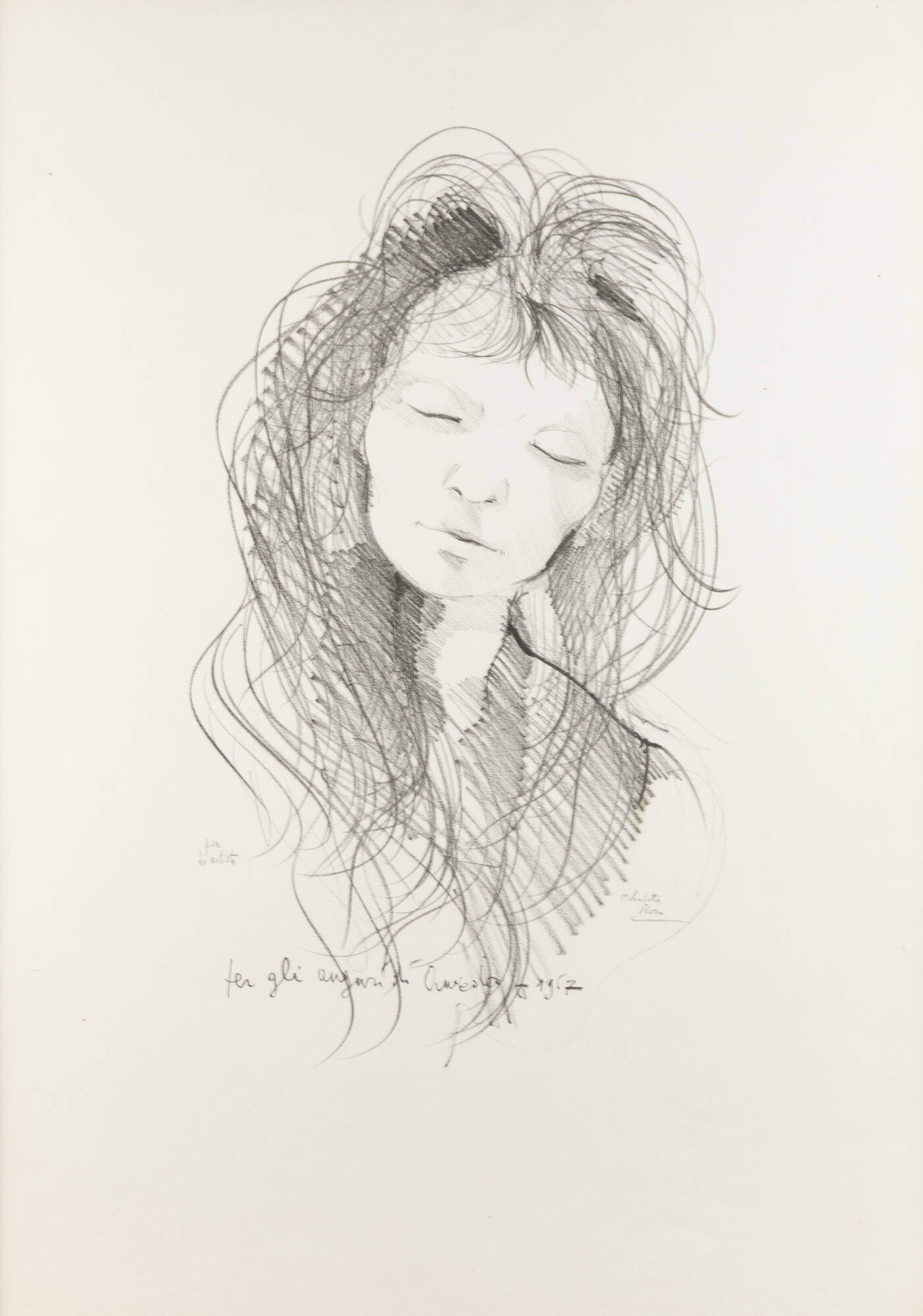ENRICO COLOMBOTTO ROSSO - 'Viso', 1967