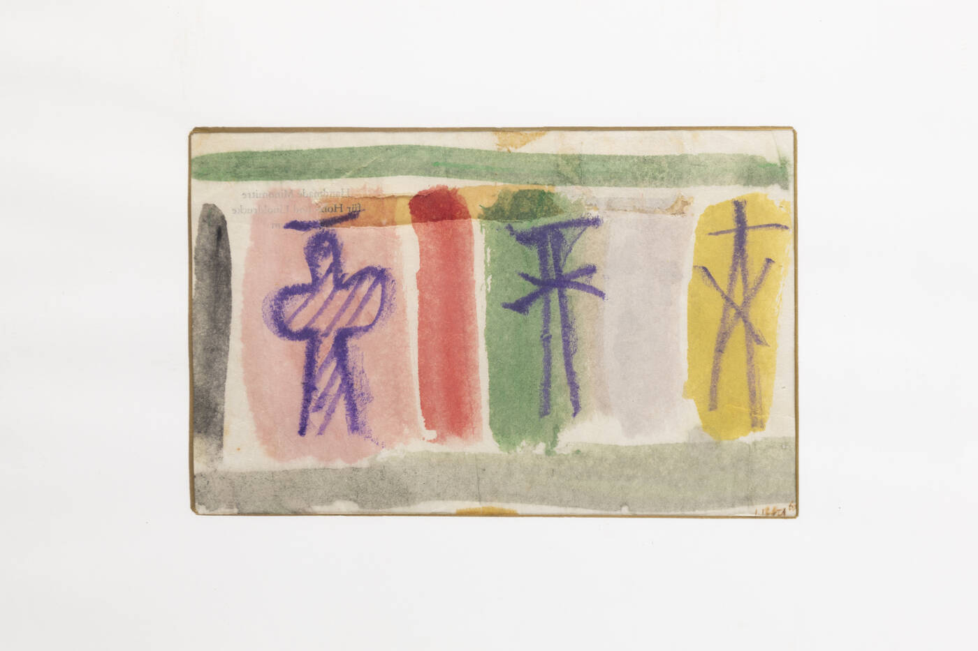 RICCARDO LICATA - 'Senza titolo' 1960