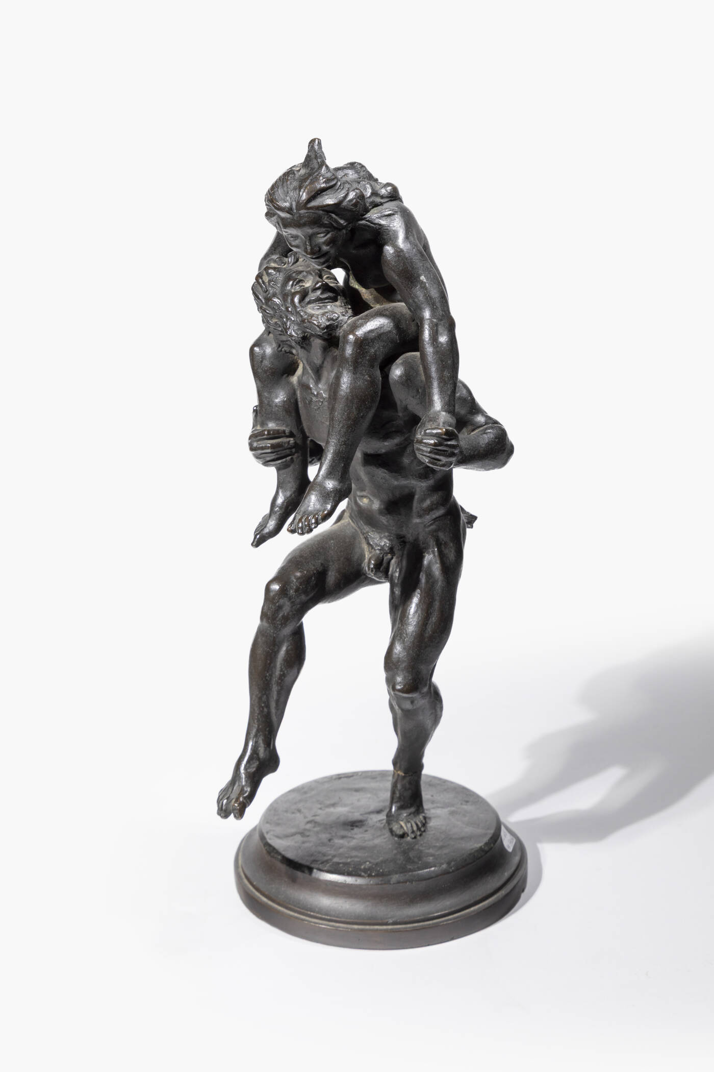 AUGUSTO RIVALTA - 'Fauno che rapisce ninfa'<br>