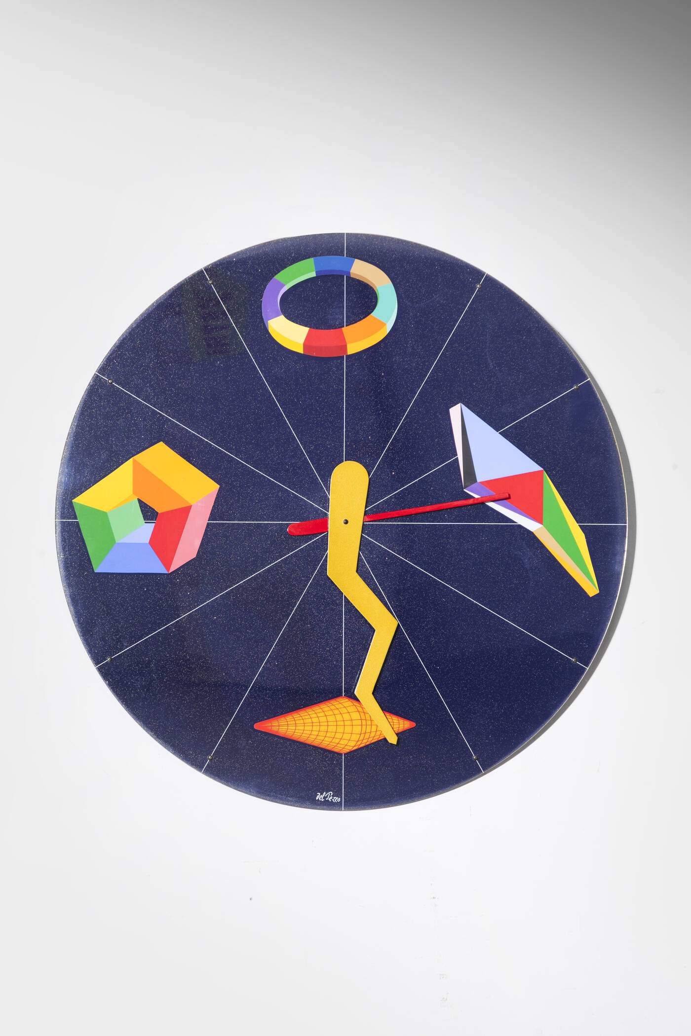 LUCIO DEL PEZZO - Orologio da parete