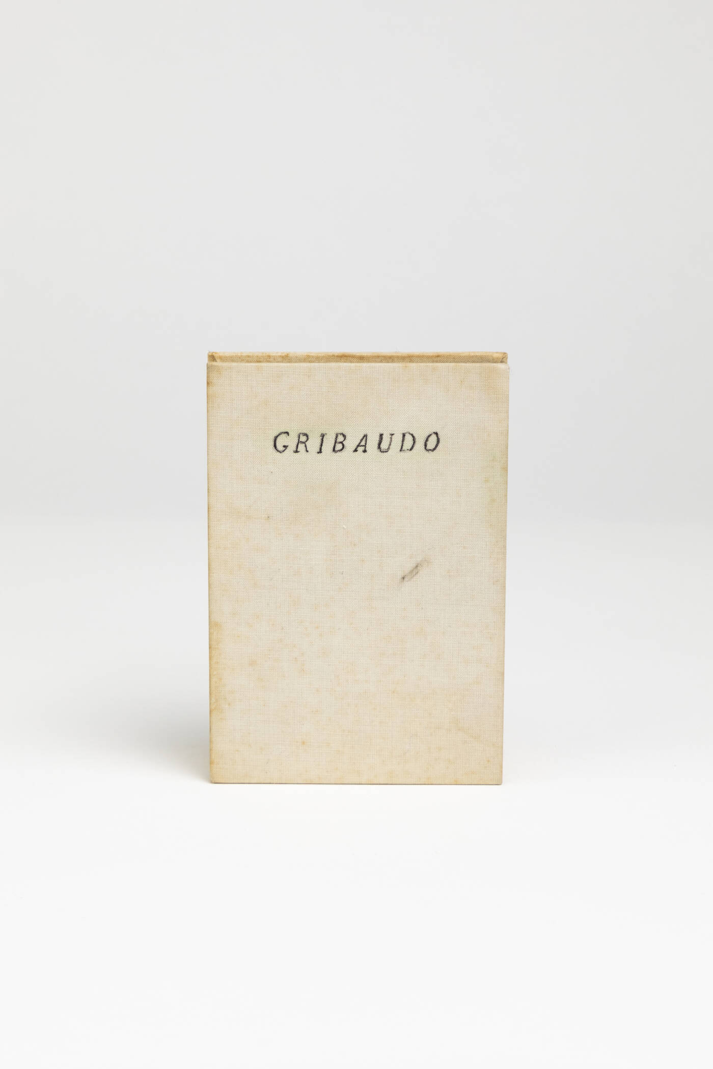 EZIO GRIBAUDO - 'Ezio Gribaudo - Rilievi tipografici'. 1966