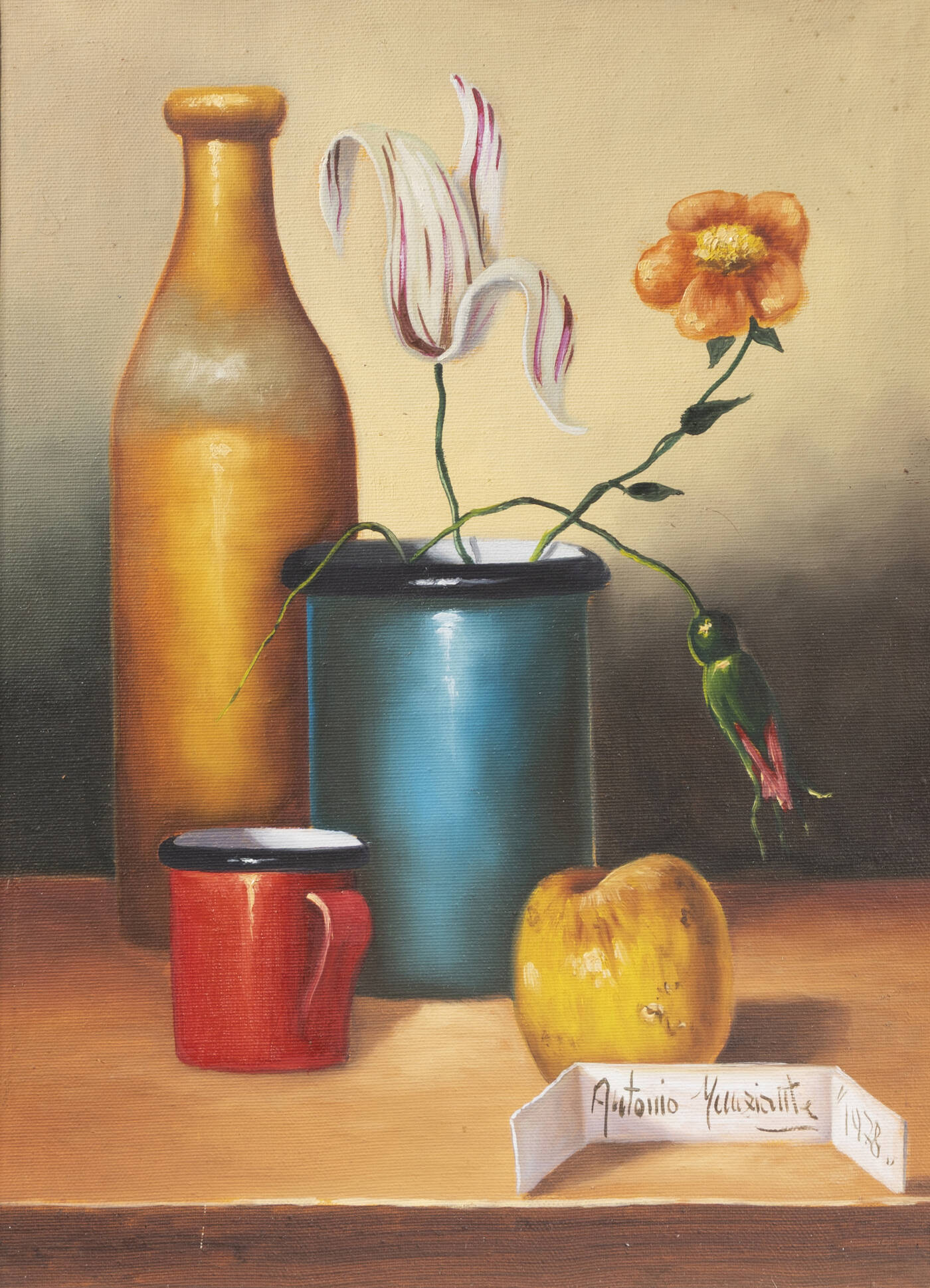 ANTONIO NUNZIANTE - 'Composizione' 1978