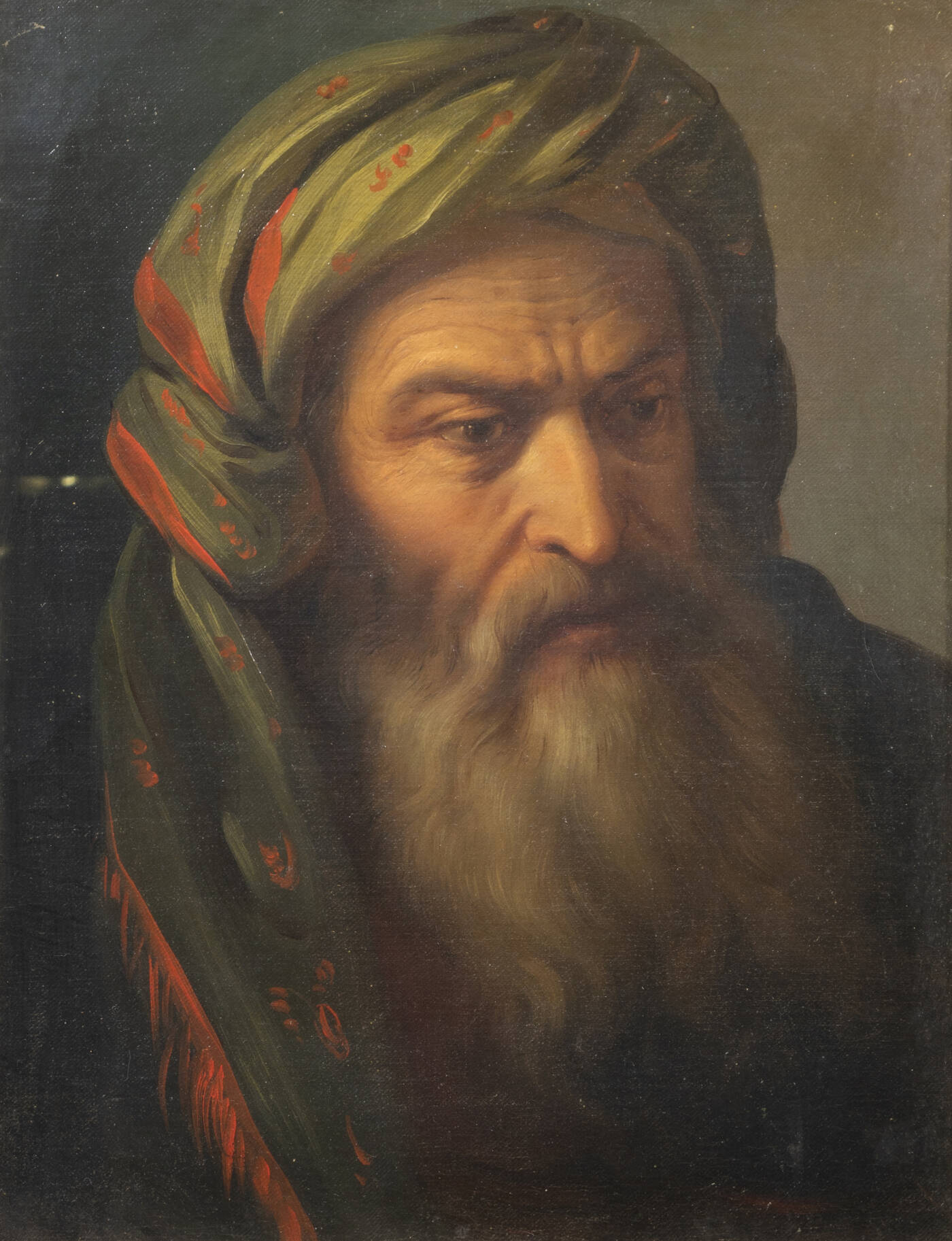 PITTORE DELL'OTTOCENTO - 'Ritratto di uomo orientale'