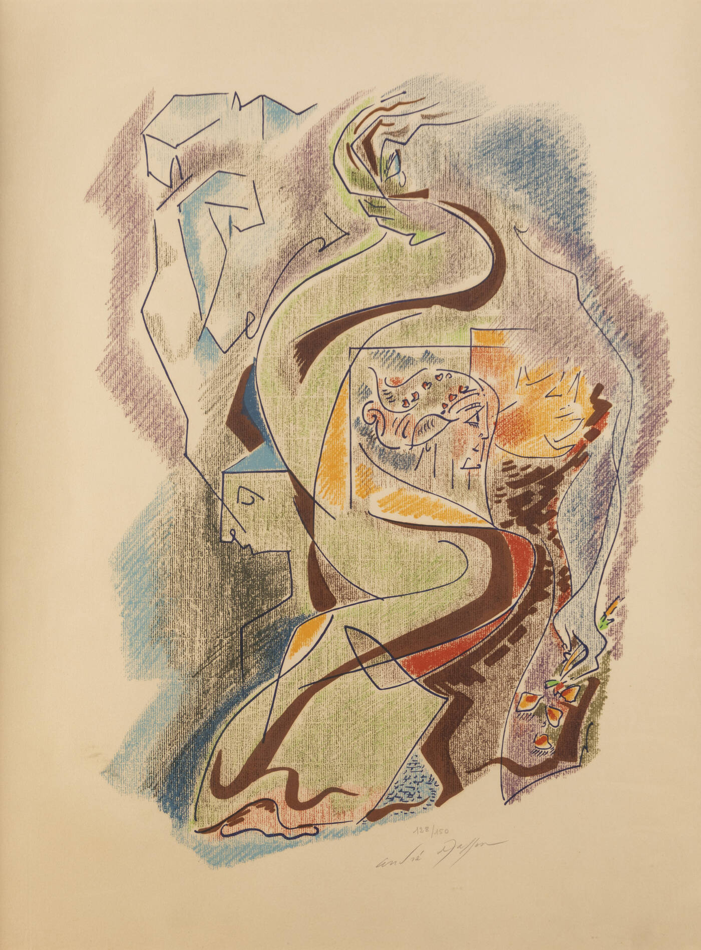 ANDRE' MASSON -  'Louise Labé, Sonnets'