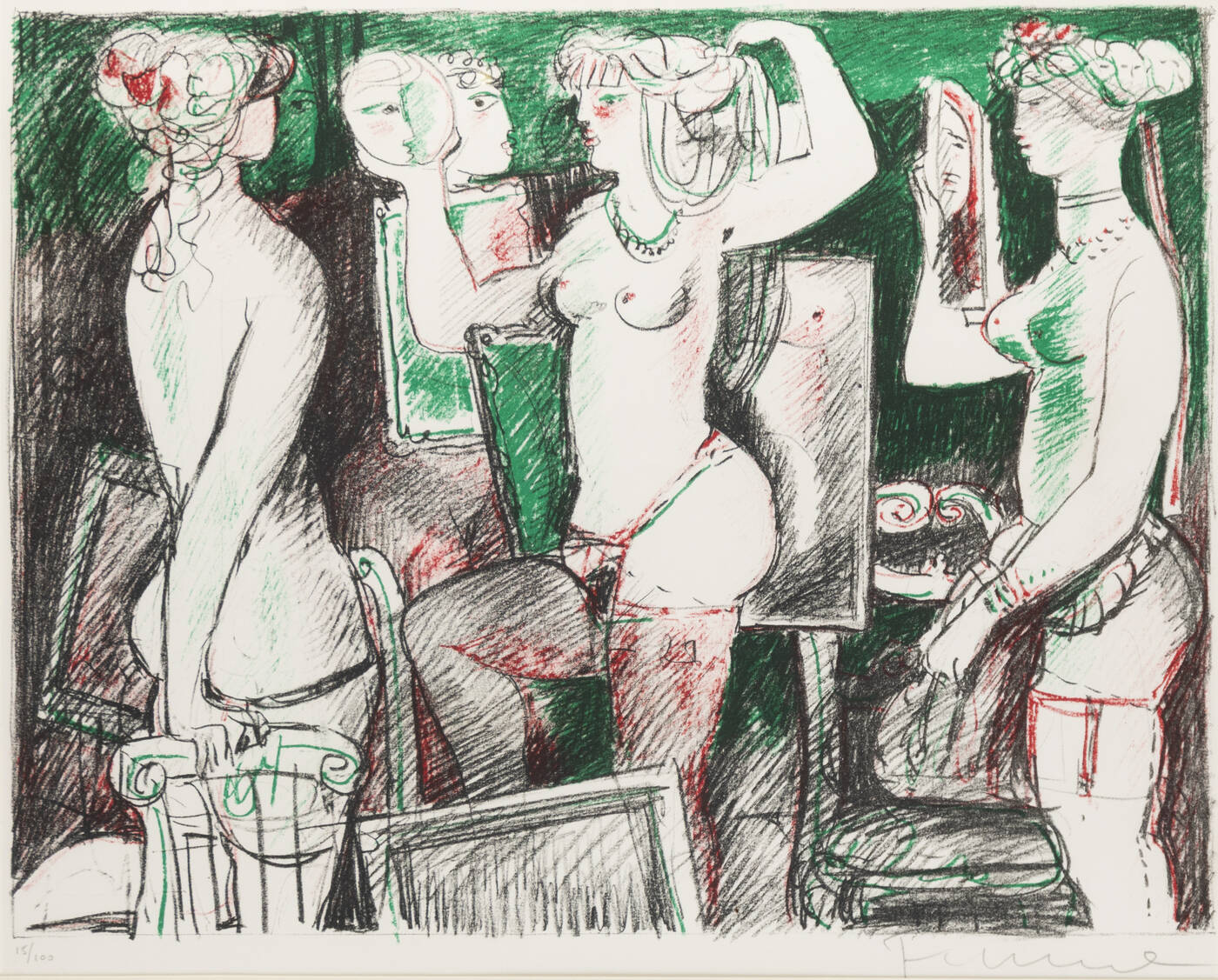 SALVATORE FIUME - 'Modelle' (1975)