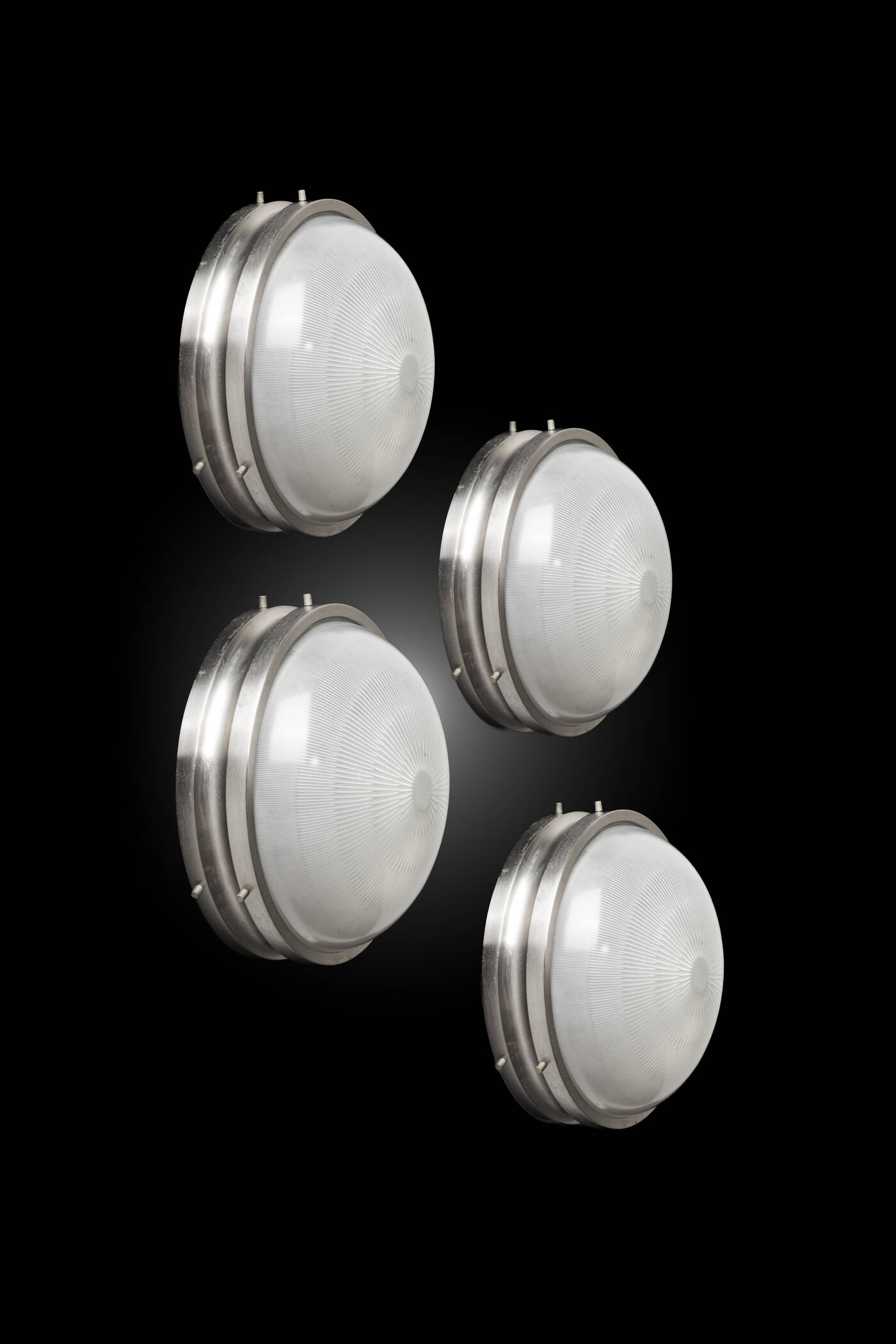 SERGIO MAZZA - Set di quattro lampade plafone mod. Sigma