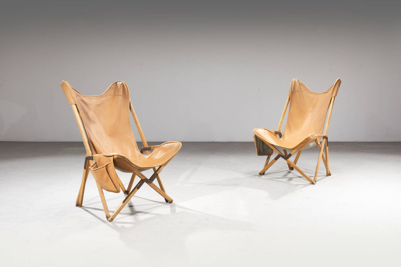 GAVINA STUDIO - Coppia di poltrone mod. Tripolina