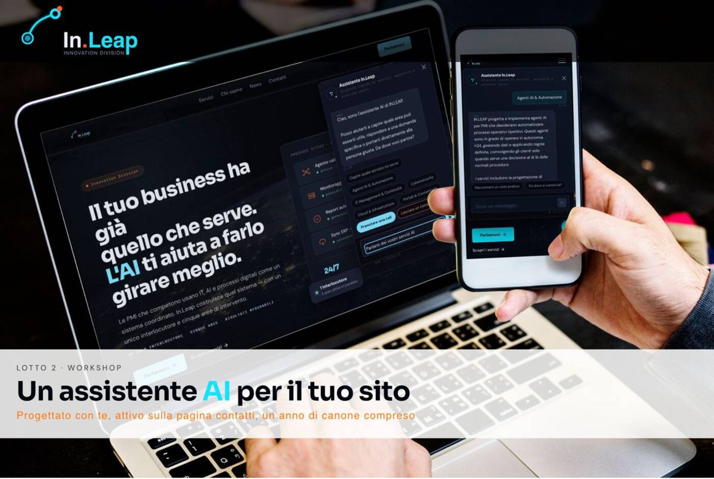 INCREATIVA - 'Un assistente AI per il tuo sito'