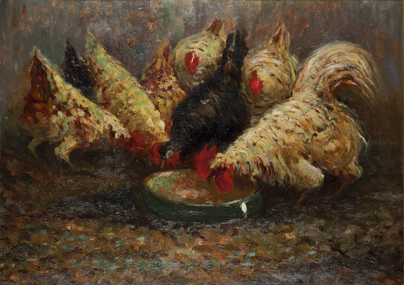 GIOVANNI GUARLOTTI - 'Galline' 