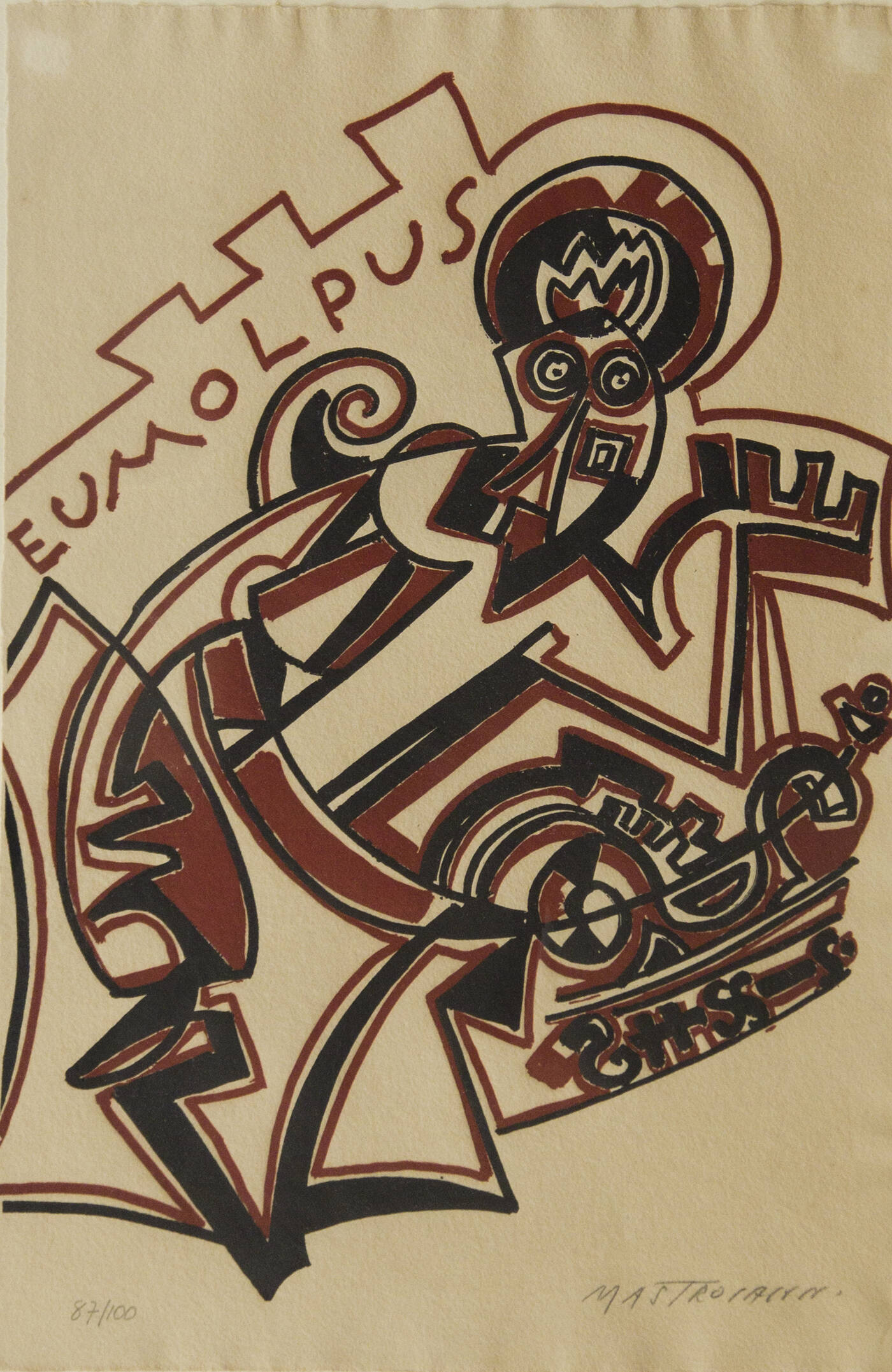 UMBERTO MASTROIANNI - 'Eumolpus'