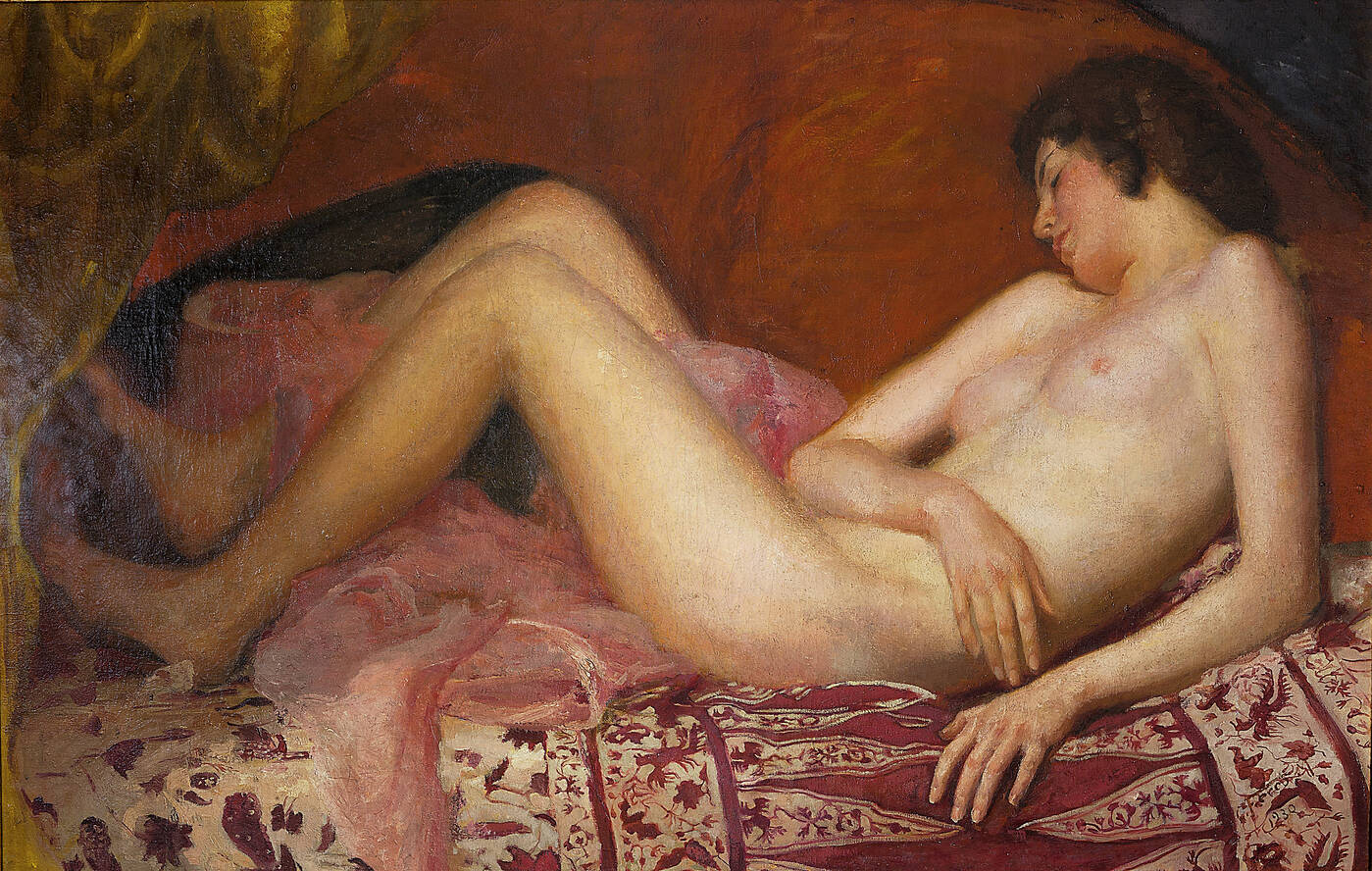 CESARE FERRO - 'Nudo disteso (Venere)' 1930