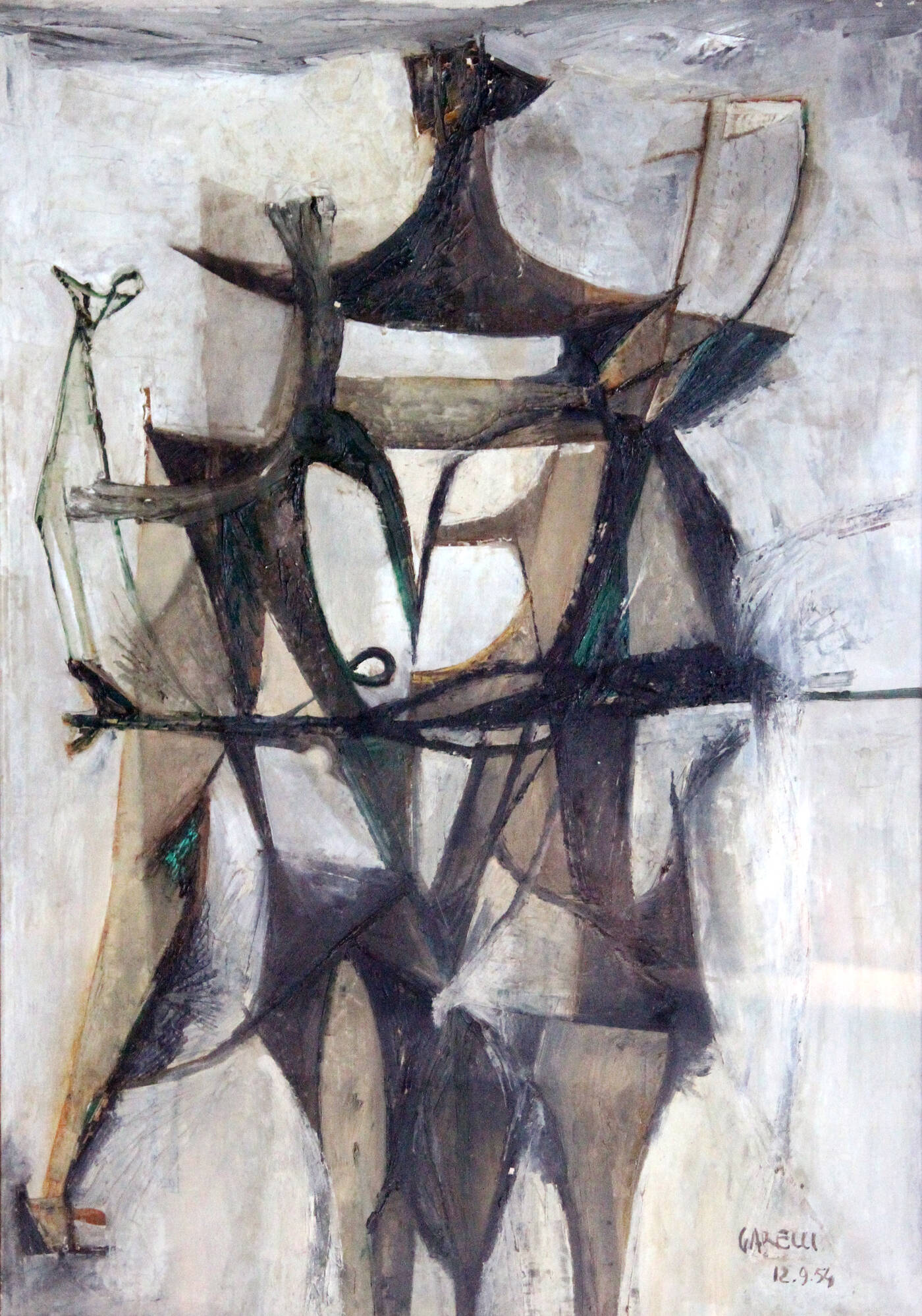 FRANCO GARELLI - 'Figura ' 12/9/1954