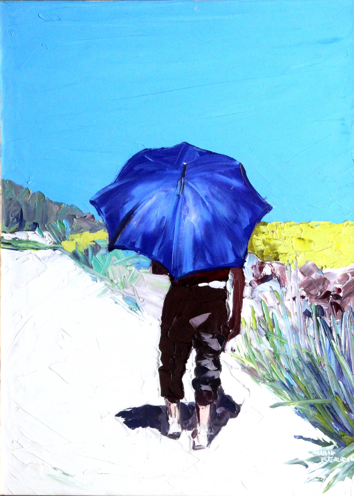 MARIO BERRINO - 'Al sole verso il lavoro'