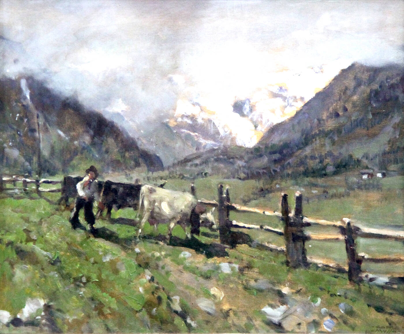 CARLO MUSSO - 'Pascolo alpino'